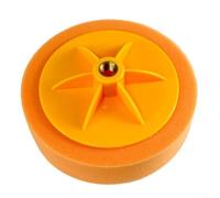 Per M16 per lucidatrici, auto da 7 pollici per lucidatura tampone in spugna ideale per ceretta, per lucidare e levigare fornendo veicoli lisci e uniformi (arancione 16M)