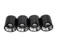 Per M2 M4 G80 G81 G82 G83 G87 Terminale Di Scarico In Fibra Carbonio, Ugello In Acciaio Inossidabile Terminale Scarico Doppio(Styles A)