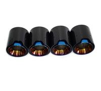 Per M2 M4 G80 G81 G82 G83 G87 Terminale Di Scarico In Fibra Carbonio, Ugello In Acciaio Inossidabile Terminale Scarico Doppio(Styles C)