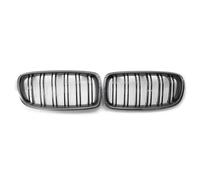 Per M3 Paraurti Anteriore Rene Di Carbonio Diamante Cromato Griglia Di Copertura Per BMW Per 3 Serie F30 F31 F35 2012-2019 320i 325i Griglia Anteriore(Look in carbonio)