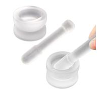 per macinare - Pestello mortaio da laboratorio | Gadget da cucina portatili per aglio, noci, pasta guacamole, curry, spezie, pesto, per il campeggio domestico
