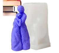per madre e figlia - Stampi scultura in silicone 3D per mamma e figlia per argilla - Stampi in silicone per decorazione cioccolato fatti a mano resina Delr