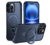 Per Magsafe Carica Wireless Piega Custodia per telefono con supporto magnetico per iPhone 15 16 17 Pro Max 16E 14 13 12 11 Copertura paraurti antiscivolo