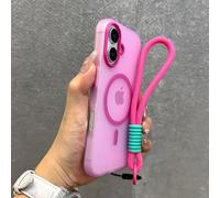 Per Magsafe Custodia Con Cordino a Contrasto Di Colore Della Caramella per Iphon