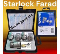 Per Mahindra Xuv500 2014> Kit Dadi Antifurto Starlock Farad Cerchi Acciaio