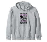 per Mamma stanca - Figlia Piccola Felpa con Cappuccio