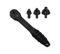 Per Mandrino Trapano | A Cricchetto 2 In 1 | Per Mandrino Trapano A Doppia Testa Antiscivolo Come Accessorio - Pezzo Di Ricambio Per Elettroutensili In Officina, Meccanica
