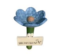 per mangiatoia per, antivento, 10,2 cm, impollinatore con base antiscivolo, alimentatore con funzione esterna, accessorio per giardino, cortile, balcone, portico, tronco d'albero,