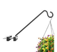per mangiatoia per uccelli-supporto in acciaio multi-hook, stazione di sospensione regolabile | Look da design del giardino vintage, tema della fauna selvatica del cortile, rivestimento resistent