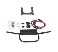 Per Mangniu Per MN128 Barra Protezione Paraurti Anteriore On Luci | Barra di protezione paraurti anteriore in metallo con kit luce parti di aggiornamento per auto RC. Parti RC