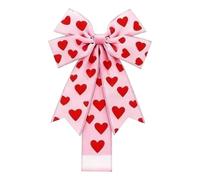 per maniglia per mobili San | Grandi ornamenti a forma di cuore rosso,Per corona di San - per armadio da cucina maniglia per porta a specchio e finestra