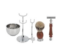 Per manuale, per la lega, kit di trimmer per barba con pennello per barba e ciotola per lo stand, per gli uomini