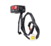 Per Manubri Universali Da 22 Mm Interruttore Per Moto: Pulsante Clacson, Indicatori Di Direzione, Fari Antinebbia Elettrici E Comando Avviamento Blocco Comandi Moto(RIGHT)