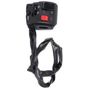 Per Manubri Universali Da 22 Mm Interruttore Per Moto: Pulsante Clacson, Indicatori Di Direzione, Fari Antinebbia Elettrici E Comando Avviamento Blocco Comandi Moto(LEFT)