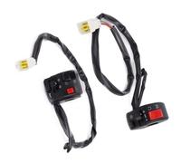 Per Manubri Universali Da 22 Mm Interruttore Per Moto: Pulsante Clacson, Indicatori Di Direzione, Fari Antinebbia Elettrici E Comando Avviamento Blocco Comandi Moto(LEFT RIGHT)