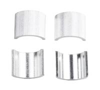 per manubrio Set Moto Distanziali Robusti E Durevoli, Per Montaggio Su Riser, Manubrio Argento, Accessori Per Moto, 1-1/8" Da 22 Mm A 28 Mm Riser per manubrio