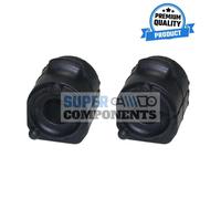 Per Mazda 2 2003-2007 Coppia Di Supporti Per Barra Antirollio Anteriore X 2