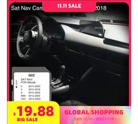 Per Mazda 3 2014 2015 2016 2017 2018 Auto SD Navigazione GPS Mappa Sat Nav Scheda di Memoria Copertura Generale GCC Gulf Area Medio Oriente