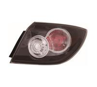 Per Mazda 3 Hatchback 2007-9/2009 Esterno Posteriore Faro Nero & Rosso Destro OS