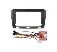 Per Mazda 3 Per Axela 2004-2009 Maschera Autoradio Da 9 Pollici Con Pannello Android Unità Principale Stereo 2 DIN Copertura Per Cruscotto AJOHBM(Frame cable)