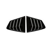 Per Mazda 3 Per Axela Berlina 2020 2021 2022 Feritoia Posteriore Finestra Coperchio Persiana Laterale Presa D'aria tenda parasole finestra(Nero lucido)