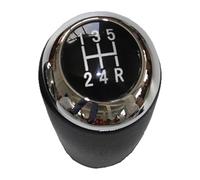 Per Mazda 3 Per BK Per BL Dal 2006 Al 2012 Copri Pomello Leva Cambio In Similpelle Pomelli leva cambio(5 Speed Knob Chrome)