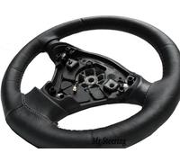Per Mazda 5 MK2 Vera pelle Italiana Copertura Del Volante 2005-2010 Grigio Punto