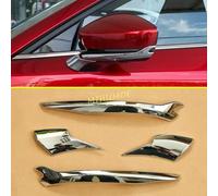Per Mazda CX-30 CX30 2020-2025 4 pezzi Chrome Car Side Specchietto retrovisore Trim Strisce Stampaggio 2021 2022 2023 2024 Decorazione esterna