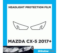 Per Mazda CX-5 17+ FILM Di Protezione Per Fari CLEAR Contro I Graffi