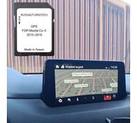 Per Mazda CX-5 2015-2021 Aggiornamento più recente Islanda Irlanda Danimarca Versione 2024 Sat Navi Scheda mappa SD
