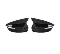 Per Mazda CX-5 CX-3 CX-4 Auto Retrovisore Laterale Copertura Dello Specchio Ala Cap Corno Porta Esterna Vista Posteriore Caso Trim Adesivo(Gloss Black)