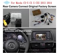 Per Mazda CX-5 CX 5 CX5 KE 2013 2014/RCA e schermo originale compatibile/telecamera posteriore per auto/telecamera retromarcia di backup HD