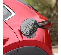 Per Mazda CX30 CX-30 DM 2020-2025 In Fibra di Carbonio ABS Auto Esterno Gas Olio Tappo Del Serbatoio Del Carburante Decorazione Della Copertura Trim Modanature