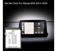 Per Mazda MX5 dal 2014 al 2023 Sat Nav Scheda SD Copertura di navigazione Paese GCC Medio Oriente Kuwait Egitto Bahrain Jordan Oman
