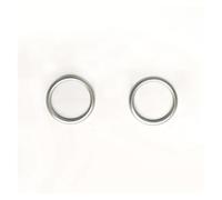 Per Mazda Per CX-3 2016-2018 Cornice Per Altoparlante Audio Per Strumentazione Auto Accessori Per Finiture Car Interior Modanatura Interni(Argento)