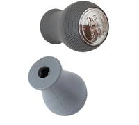 per MAZDA PREMACY I 1999-2005 POMELLO DEL CAMBIO MANUALE 5 MARCE CROMATO GRIGIO