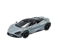 Per Mclaren 765LT 1:32 Modello Di Auto In Lega Pressofusa Con Decorazioni Illuminate(Gray)