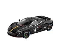 Per McLaren P1 GTR 1:24 Modellino Auto In Lega Pressofusa Tappezzeria Collezionabile Hobby Regali Per Le Feste(Black)
