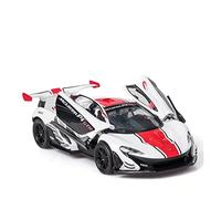 Per McLaren Racing 1 32 Simulazione Modello In Lega Di Auto Regalo Di Festa Per Il Giocattolo Dei Ragazzi Macchinine Mini Auto(White)
