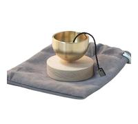 per Meditazione Base Spirituale in Legno con Sonagli