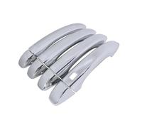 Per Megane IV MK4 2016~2021 Chrome Maniglia Esterna Porta Copertura Accessori Auto Adesivi Trim Set Aspetto Accessori Maniglia Apriporta Auto(1 Smart Button)