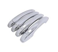 Per Megane IV MK4 2016~2021 Chrome Maniglia Esterna Porta Copertura Accessori Auto Adesivi Trim Set Aspetto Accessori Maniglia Apriporta Auto(2 Smart Button)