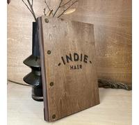 per Menu in Legno Personalizzate, per Menu da , Libri per Menu di Matrimonio, Porta Menu per Carta dei Vini , Menu in Legno, A5, per Menu in Pelle, per Menu Personalizzata, Porta Menu, per Menu da