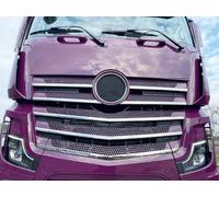 Per Mercedes Actros MP4/MP5 Griglia Anteriore 3D Rivestimenti Lucidato Specch...