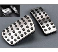 per MERCEDES AUTOMATICO W164 W176 ML GL GLA GLE GLS COPRI TAPPI PEDALI PEDALIERA