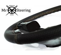 Per Mercedes Axor 05-12 Perforata Volante IN Pelle Cover Crema Doppio STT