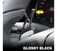 Per Mercedes Benz AB C CLA CLS EP GLA GLC GLE GLS S SL Classe Volante Paddle Shifter Estensione di Ricambio Nero Lucido