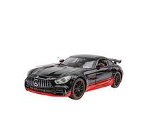 Per: Mercedes-Benz AMG Simulation Alloy Car 1:24 Model Sound And Light Power Sports Car(C)