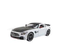 Per: Mercedes-Benz AMG Simulation Alloy Car 1:24 Model Sound And Light Power Sports Car(D)