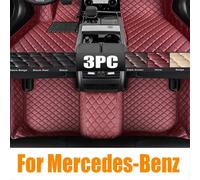 Per Mercedes-Benz classe GLB X247 5 posti 2019-2023 tappetini per auto tappetini per piedi in TPE per tutte le stagioni accessori per tappetini inodore